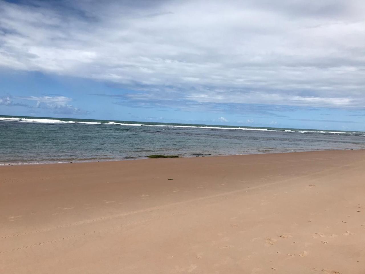 Flat Guarajuba Beira Da Praia Pe Na Areia Екстер'єр фото