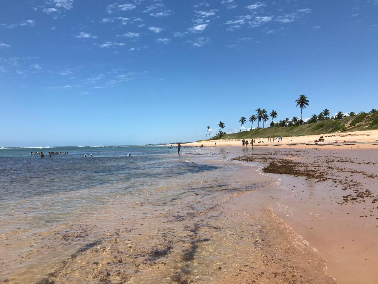 Flat Guarajuba Beira Da Praia Pe Na Areia Екстер'єр фото