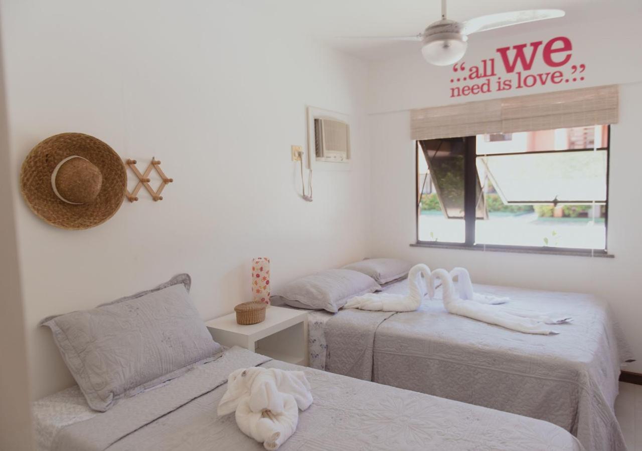 Flat Guarajuba Beira Da Praia Pe Na Areia Екстер'єр фото