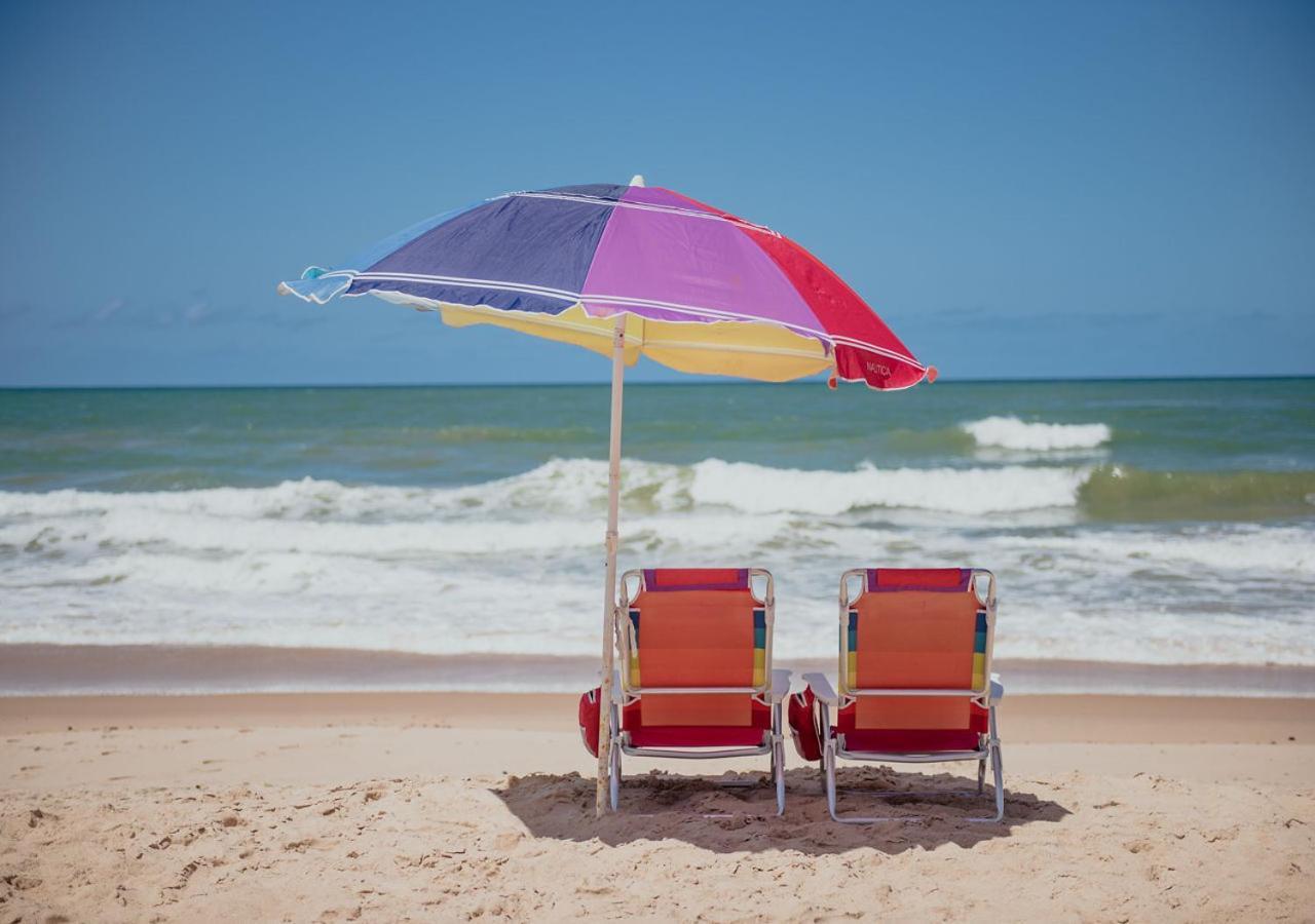Flat Guarajuba Beira Da Praia Pe Na Areia Екстер'єр фото