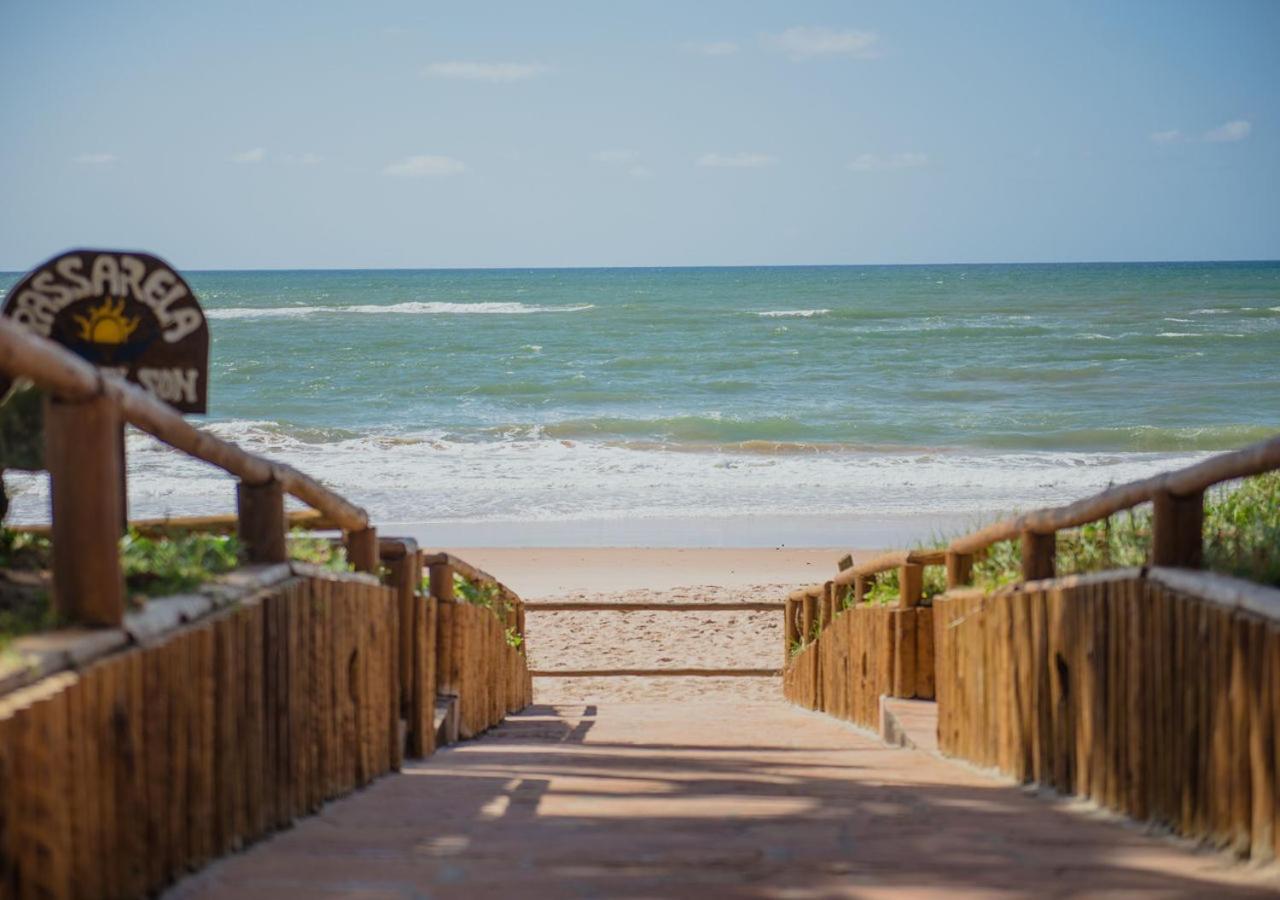 Flat Guarajuba Beira Da Praia Pe Na Areia Екстер'єр фото